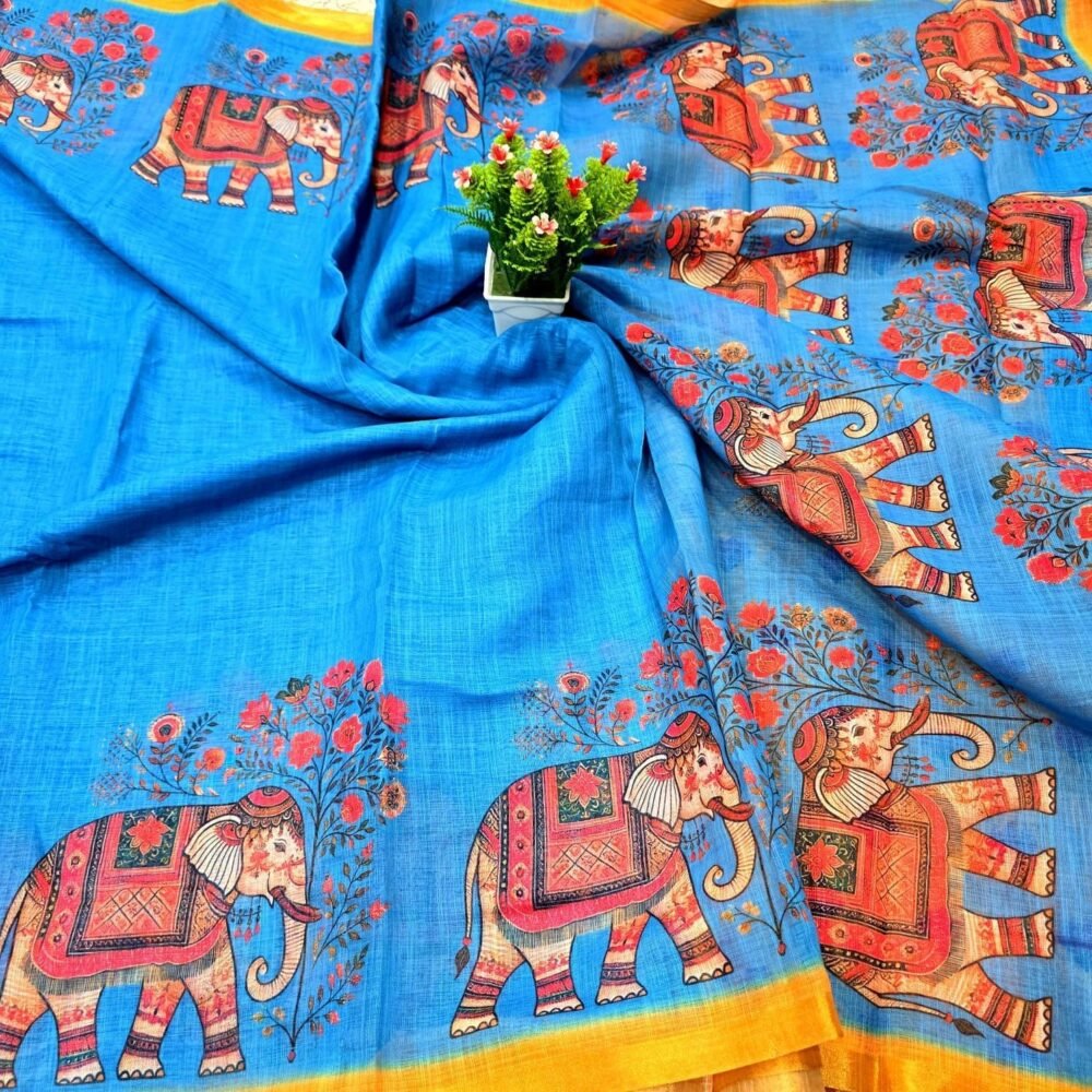 Elephant Saree